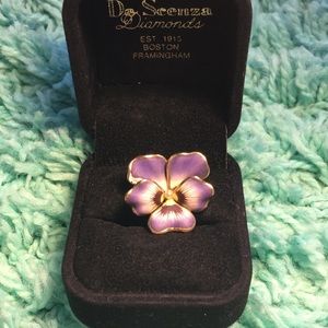 14 K Gold pearl pin